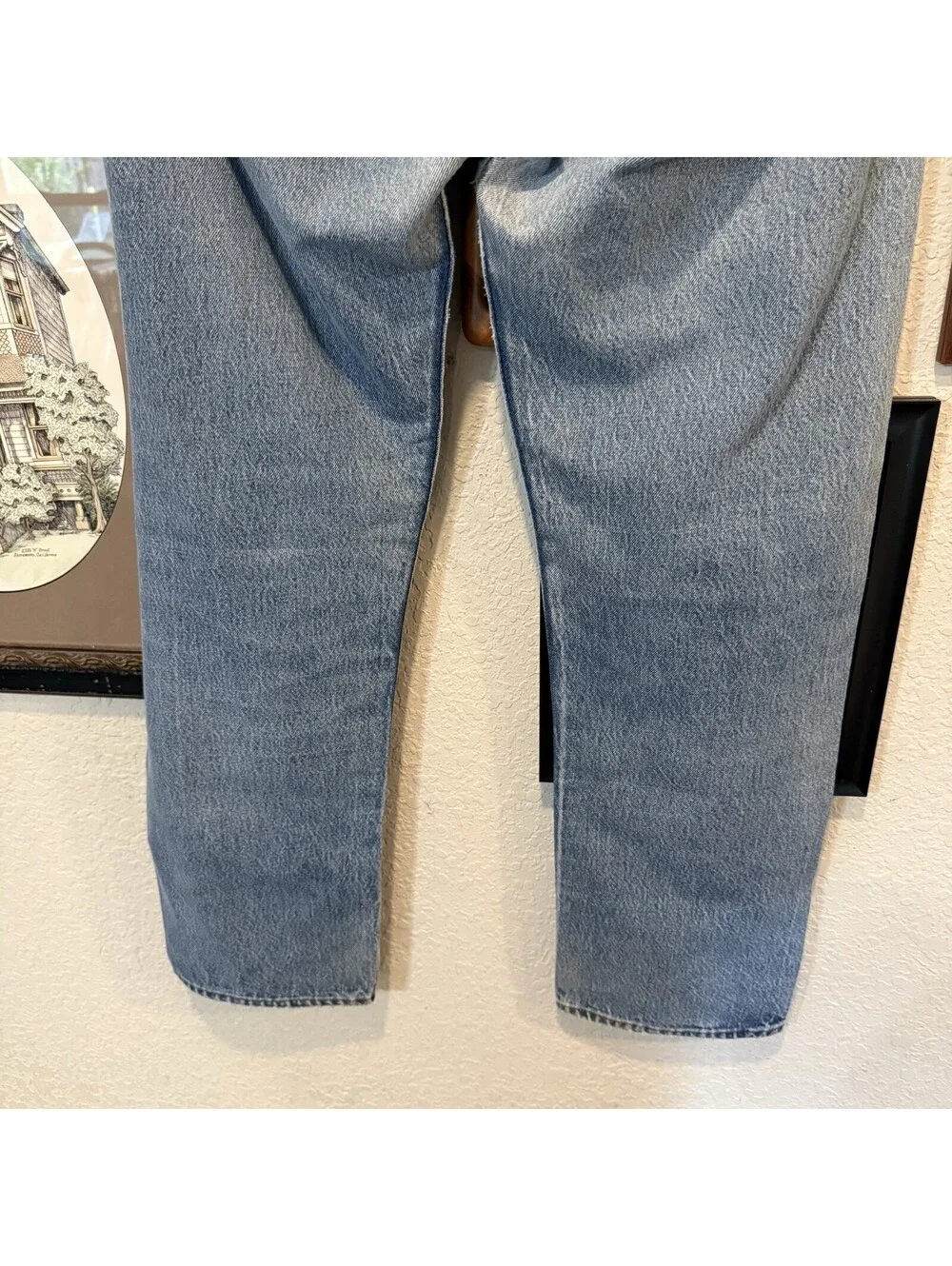 Vintage 80s RARE Levi’s 501 STF Men’s 36x32 Blue Denim Jeans Made in USA 1985